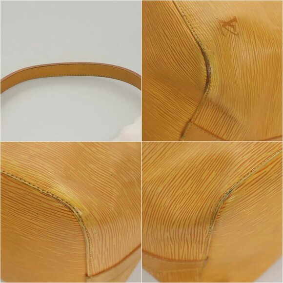 LOUIS VUITTON Epi Petit Noe Shoulder Bag Yellow M44109 LV Auth 117939 - Picture 15 of 15